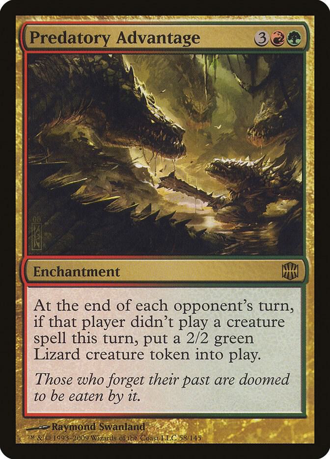Predatory Advantage (58) [Alara Reborn]