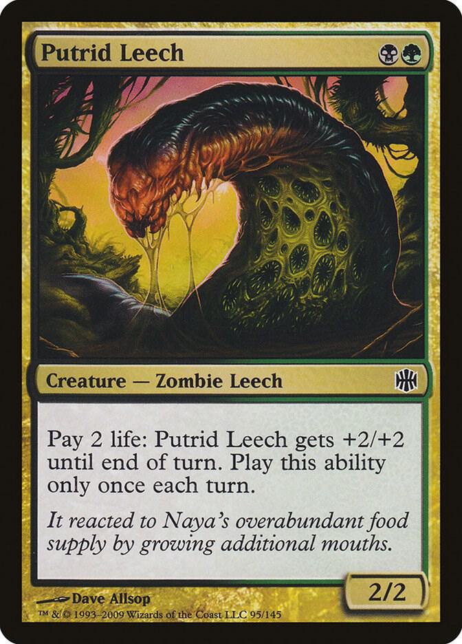 Putrid Leech (95) [Alara Reborn]