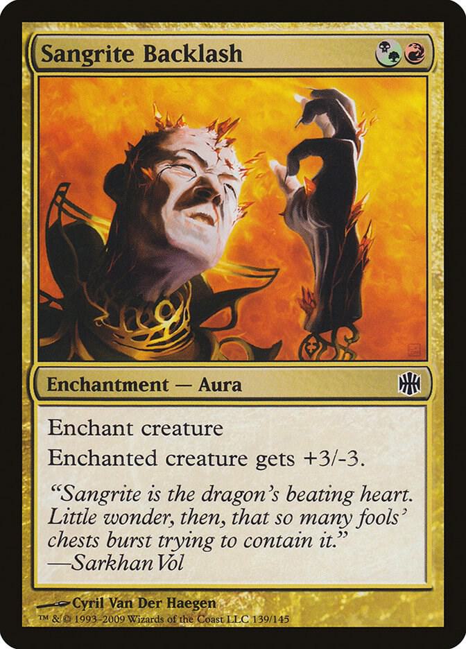 Sangrite Backlash (139) [Alara Reborn]