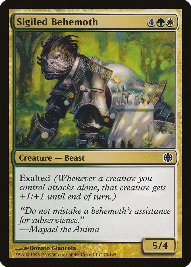 Sigiled Behemoth (79) [Alara Reborn]