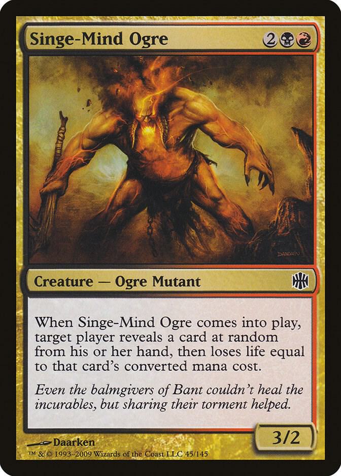 Singe-Mind Ogre (45) [Alara Reborn]