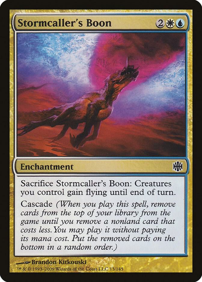 Stormcaller's Boon (13) [Alara Reborn]
