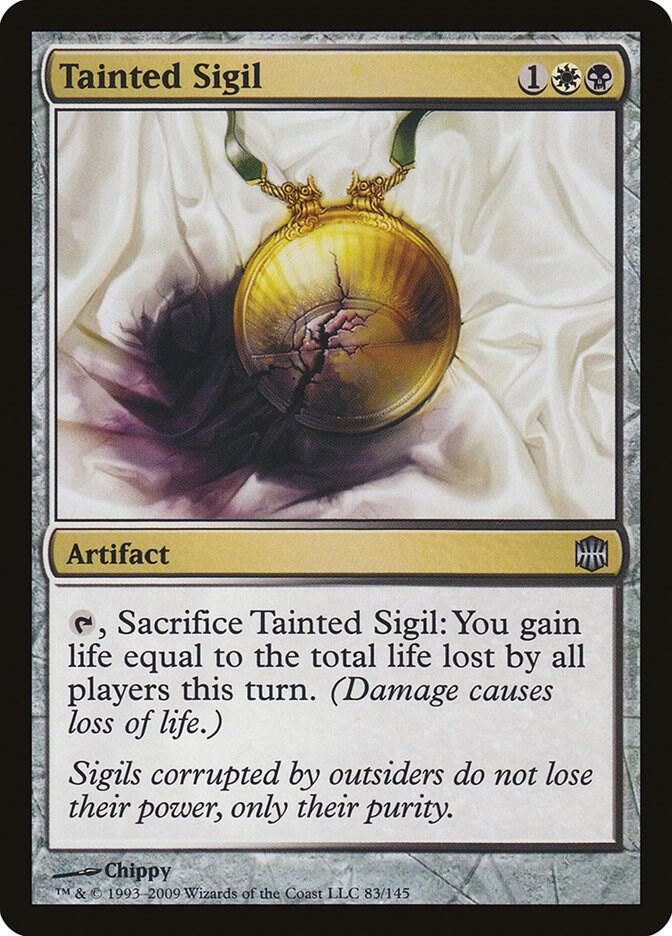 Tainted Sigil (83) [Alara Reborn]