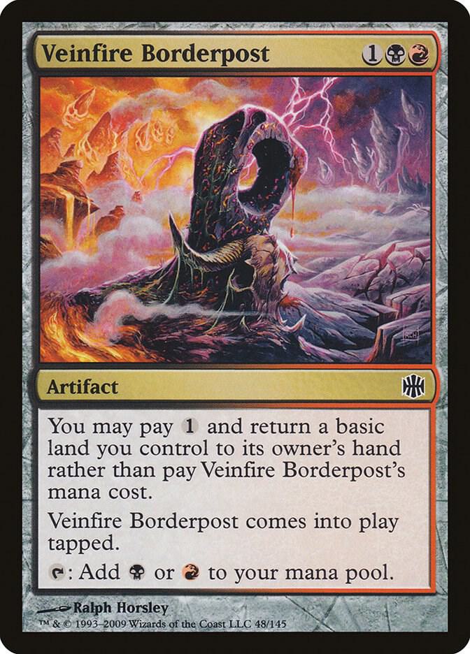 Veinfire Borderpost (48) [Alara Reborn]