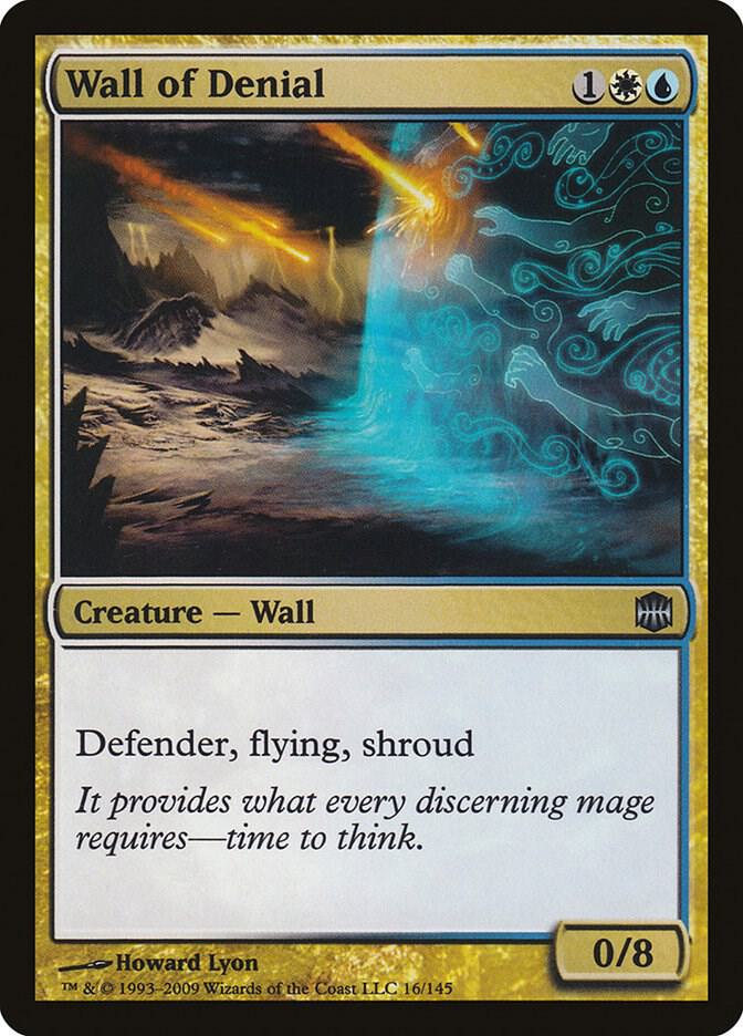 Wall of Denial (16) [Alara Reborn]