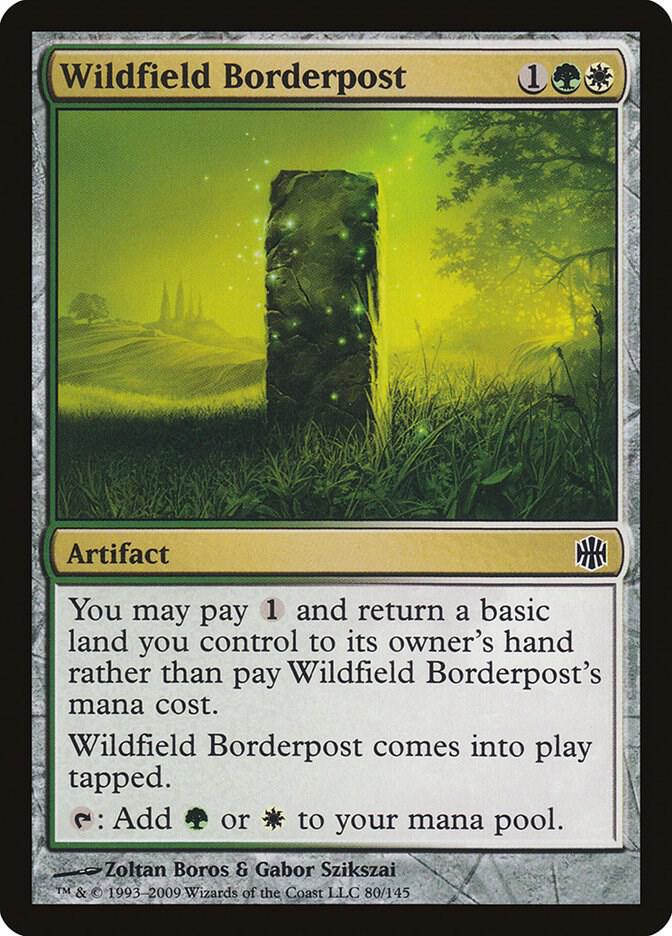 Wildfield Borderpost (80) [Alara Reborn]