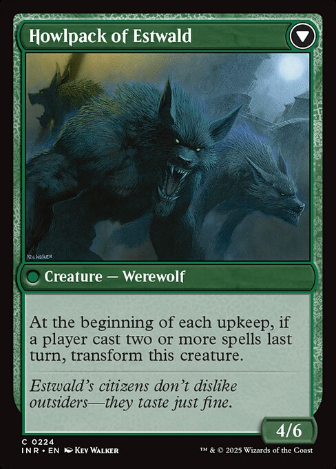 Villagers of Estwald (224) [Innistrad Remastered] Reverse