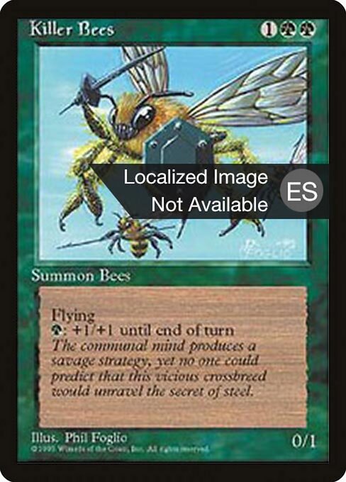 Killer Bees (254) [Fourth Edition Foreign Black Border]