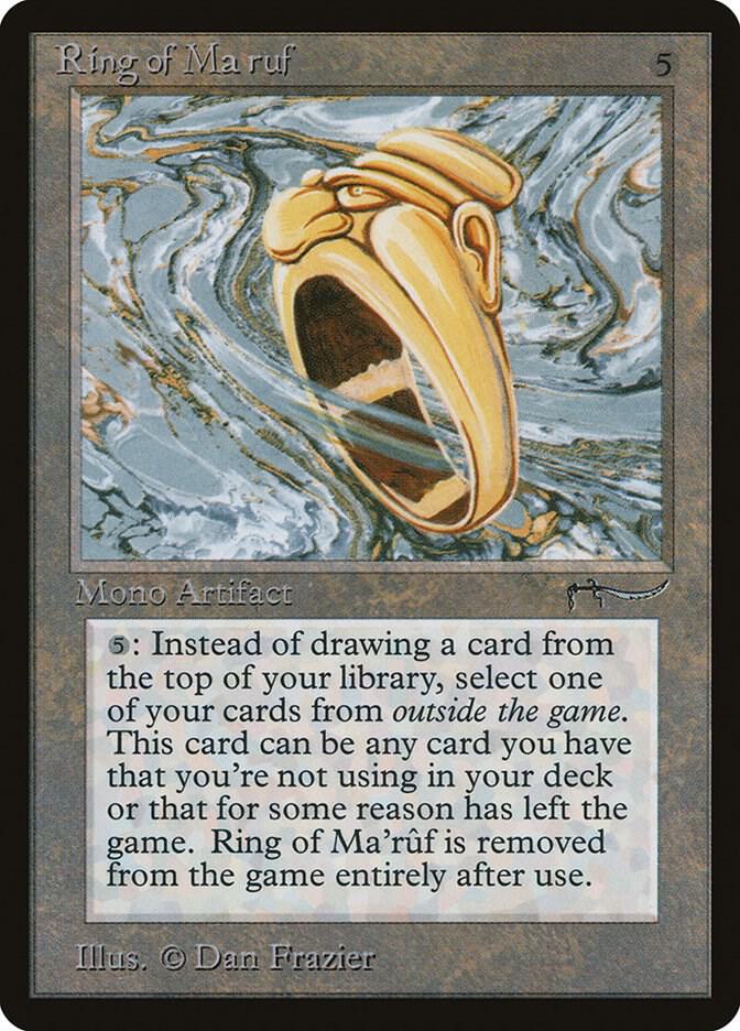 Ring of Ma'ruf (68) [Arabian Nights]
