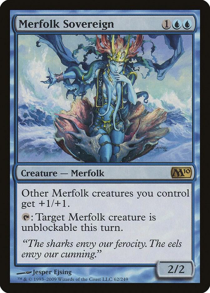 Merfolk Sovereign (62) [Magic 2010]