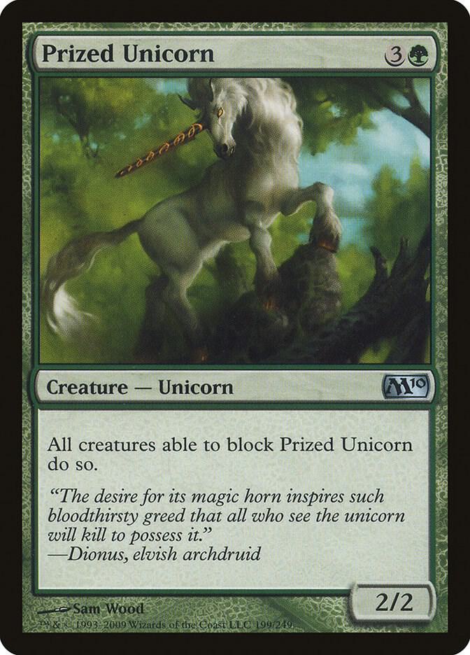 Prized Unicorn (199) [Magic 2010]