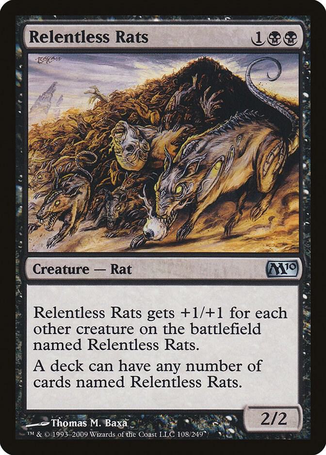Relentless Rats (108) [Magic 2010]