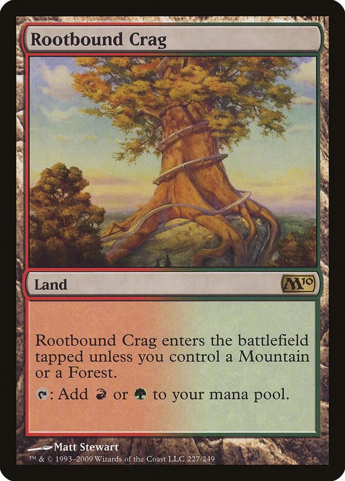 Rootbound Crag (227) [Magic 2010]