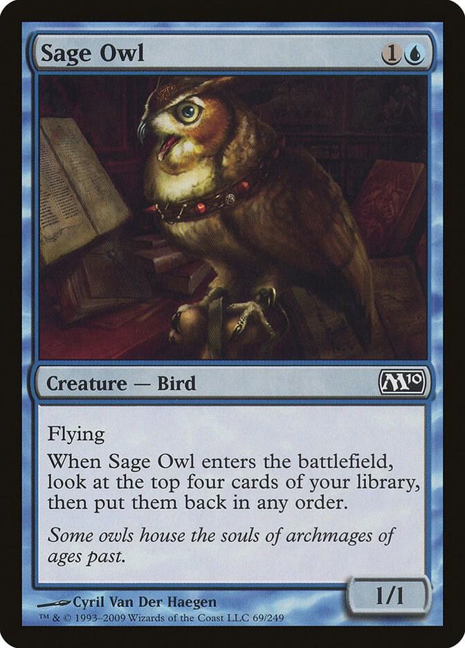 Sage Owl (69) [Magic 2010]