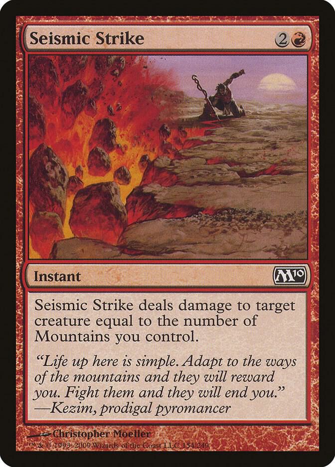 Seismic Strike (154) [Magic 2010]
