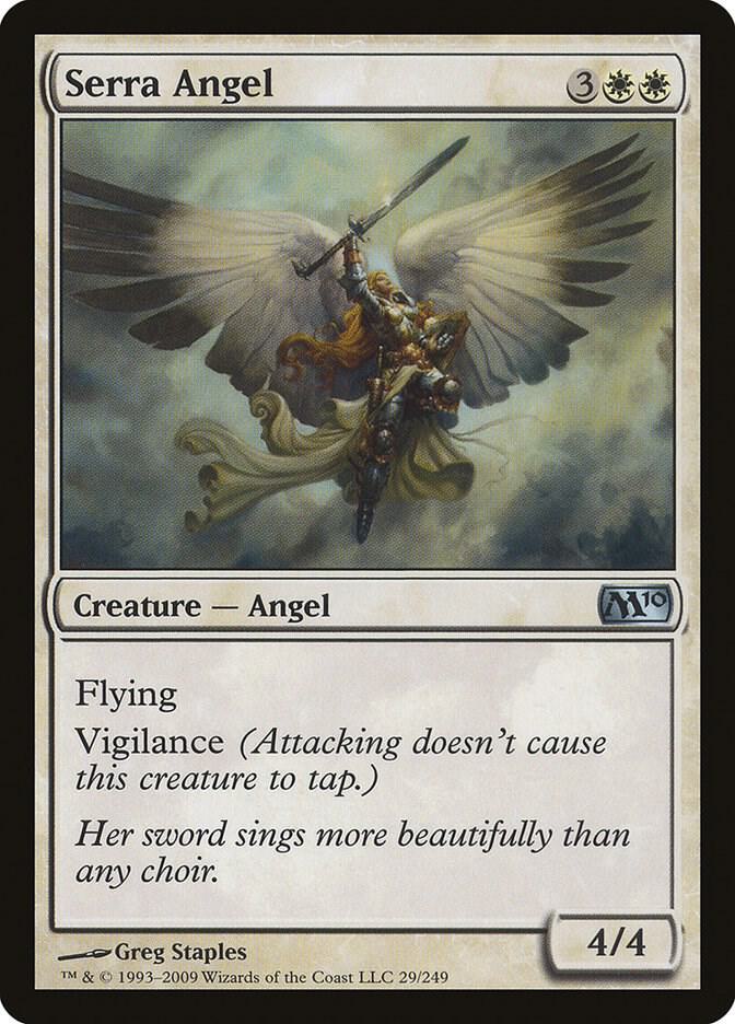 Serra Angel (29) [Magic 2010]