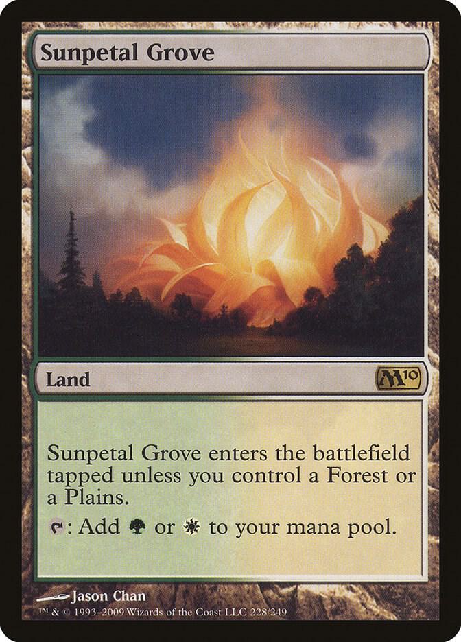 Sunpetal Grove (228) [Magic 2010]