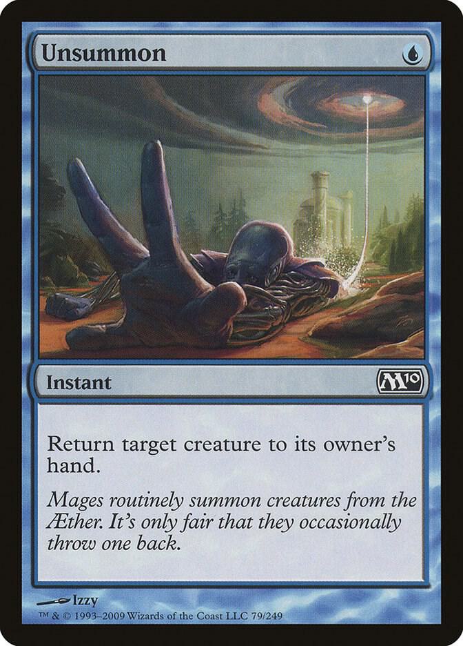 Unsummon (79) [Magic 2010]