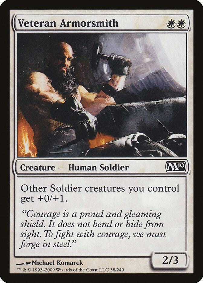 Veteran Armorsmith (38) [Magic 2010]