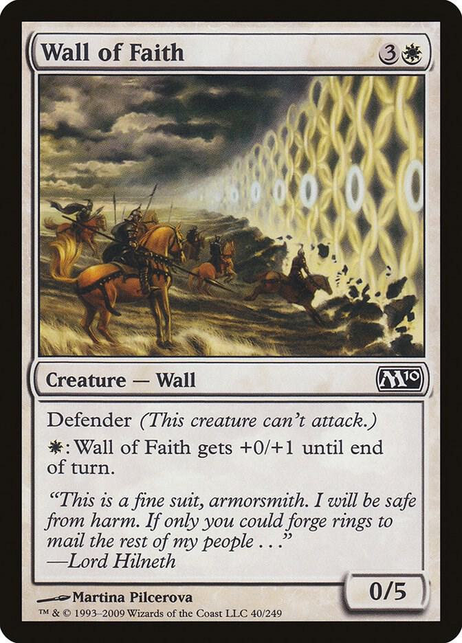 Wall of Faith (40) [Magic 2010]