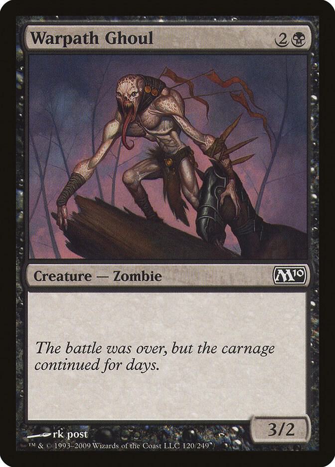 Warpath Ghoul (120) [Magic 2010]