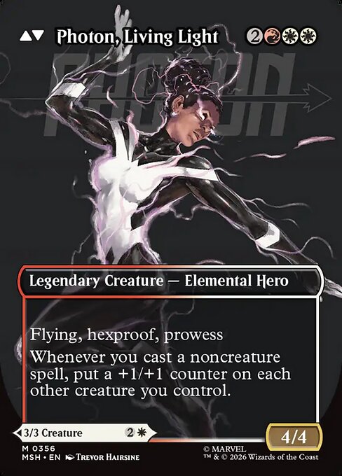 Monica Rambeau (Borderless) (0356) [Marvel Super Heroes] Reverse