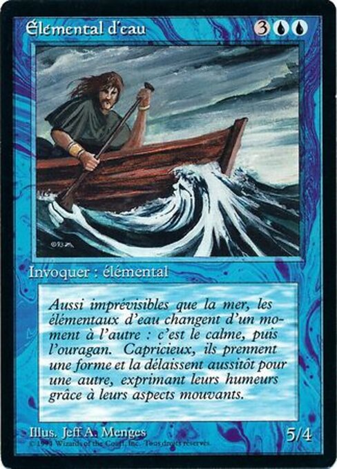 Water Elemental (92) [Foreign Black Border]