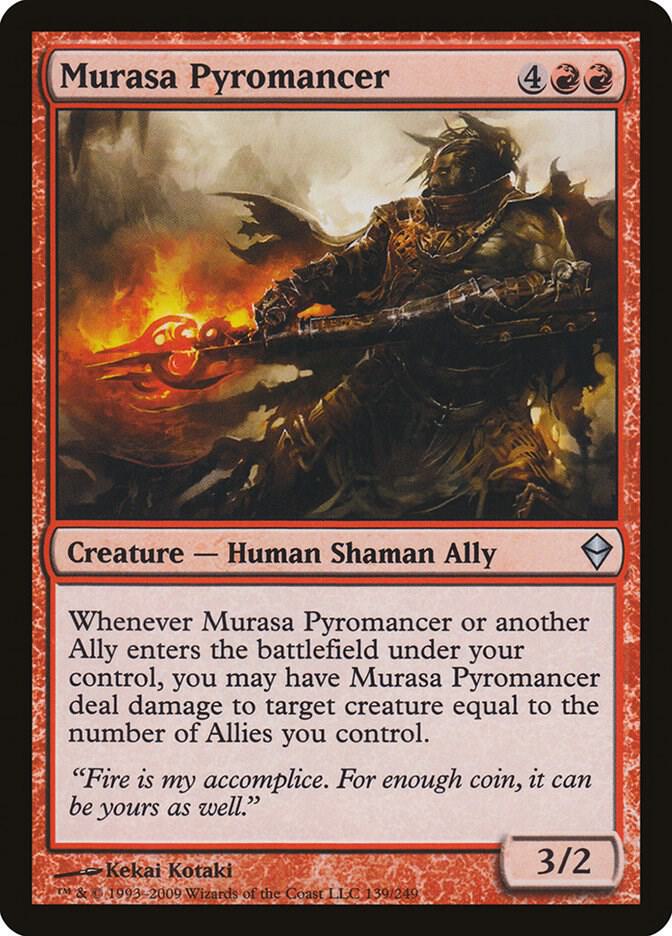 Murasa Pyromancer (139) [Zendikar]