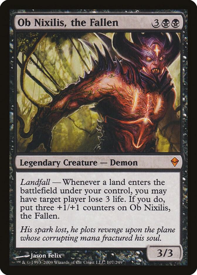 Ob Nixilis, the Fallen (107) [Zendikar]