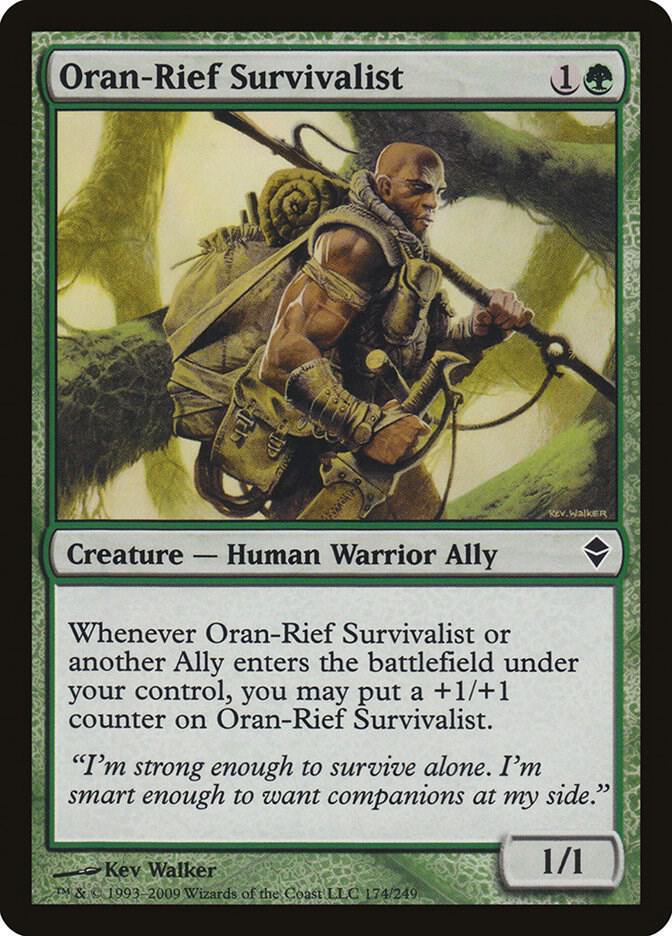 Oran-Rief Survivalist (174) [Zendikar]