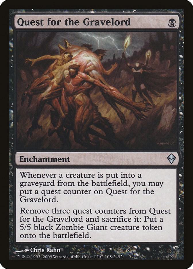 Quest for the Gravelord (108) [Zendikar]