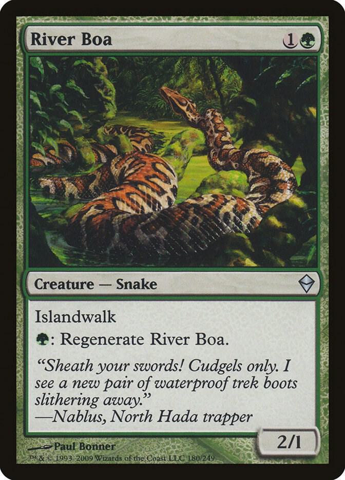 River Boa (180) [Zendikar]
