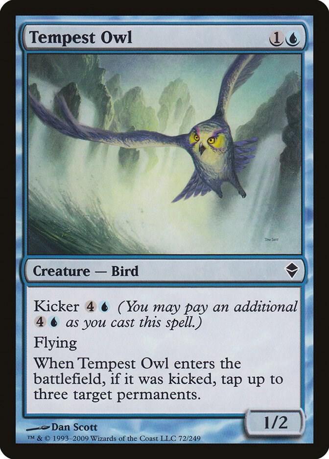 Tempest Owl (72) [Zendikar]