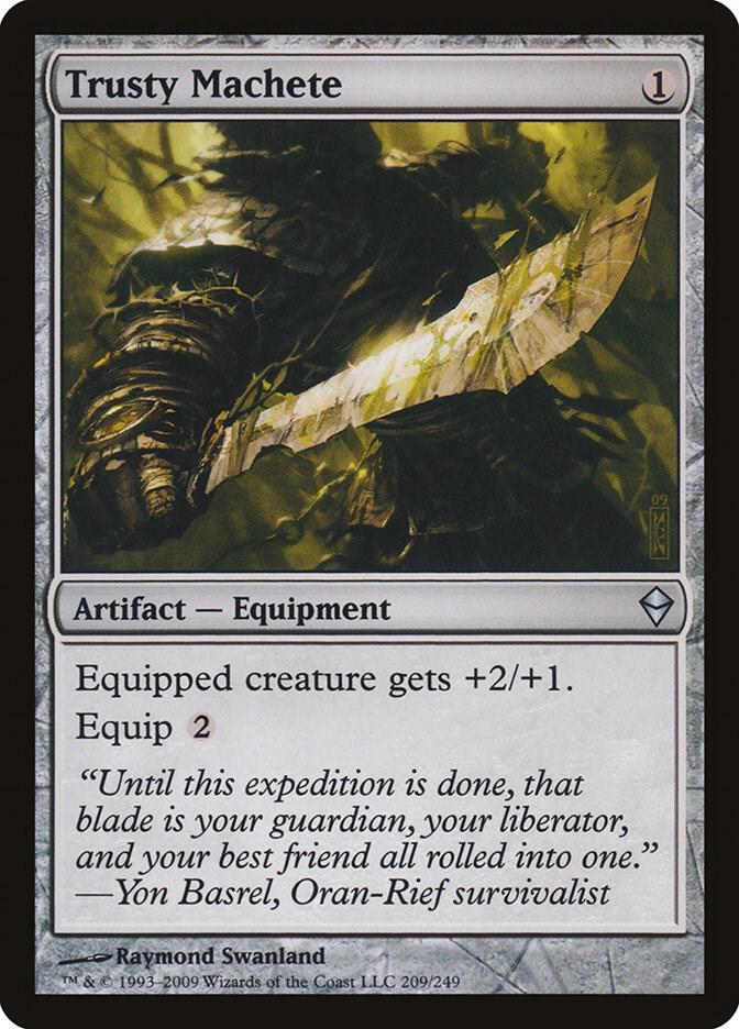 Trusty Machete (209) [Zendikar]