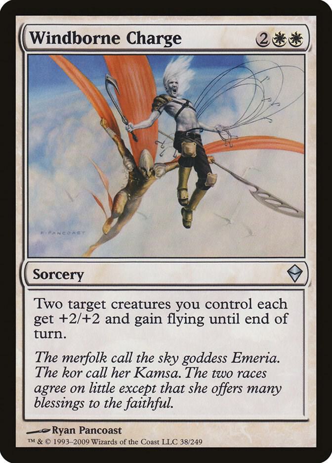 Windborne Charge (38) [Zendikar]