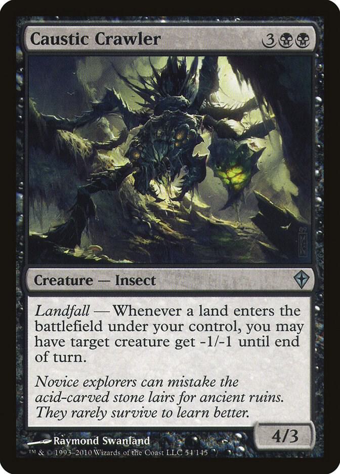 Caustic Crawler (54) [Worldwake]