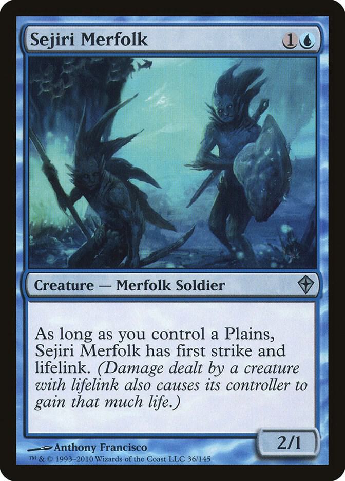 Sejiri Merfolk (36) [Worldwake]