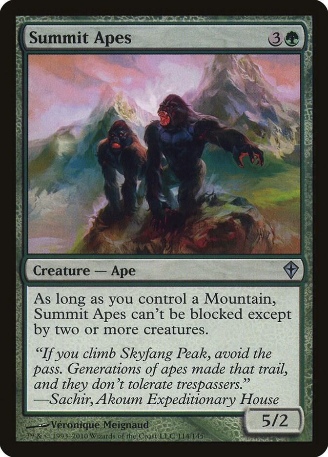 Summit Apes (114) [Worldwake]