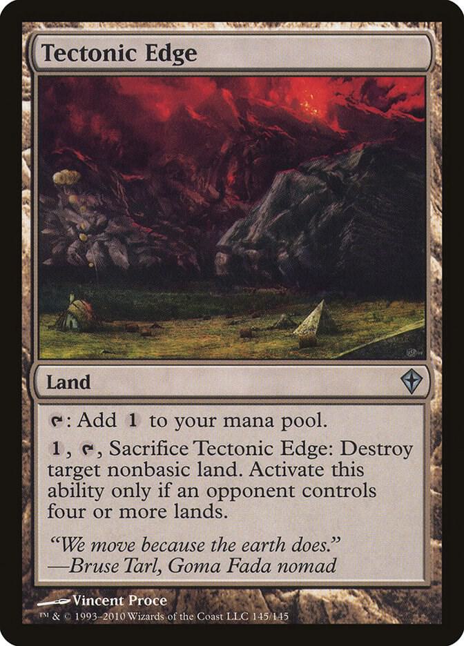 Tectonic Edge (145) [Worldwake]