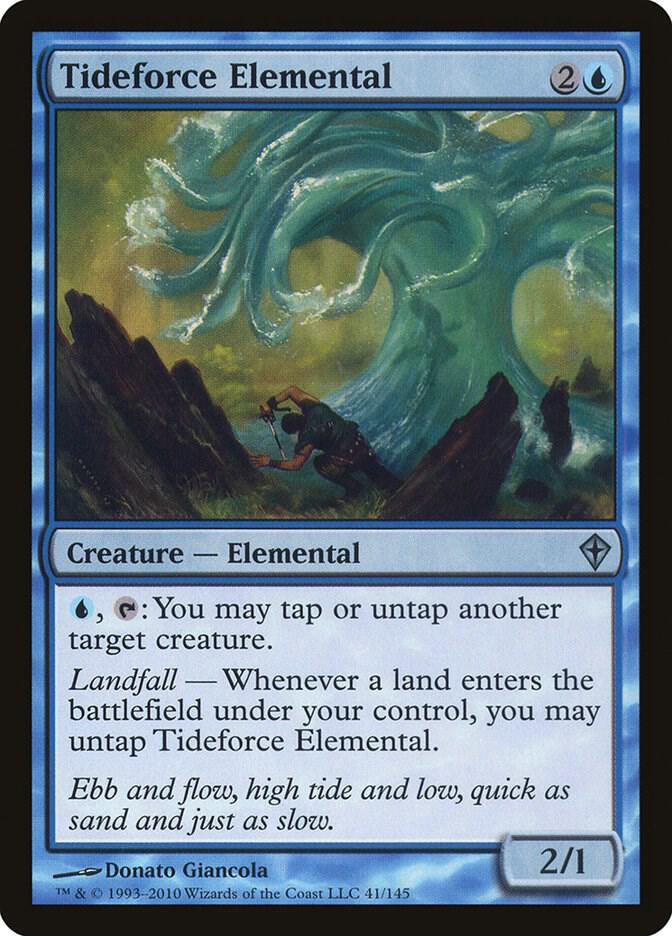 Tideforce Elemental (41) [Worldwake]