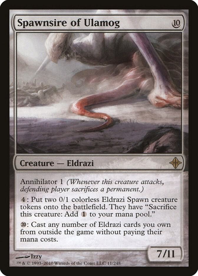 Spawnsire of Ulamog (11) [Rise of the Eldrazi]
