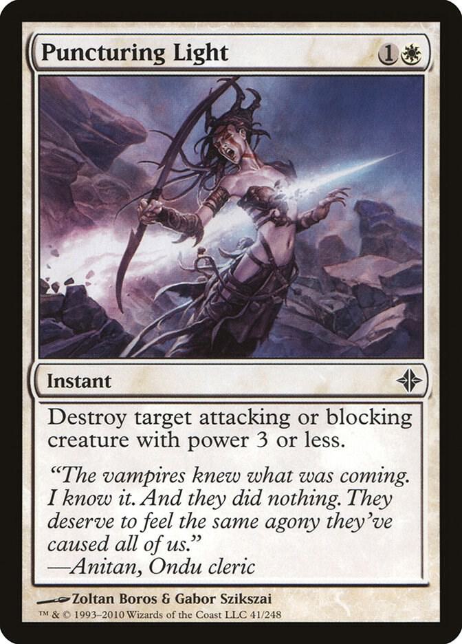 Puncturing Light (41) [Rise of the Eldrazi]