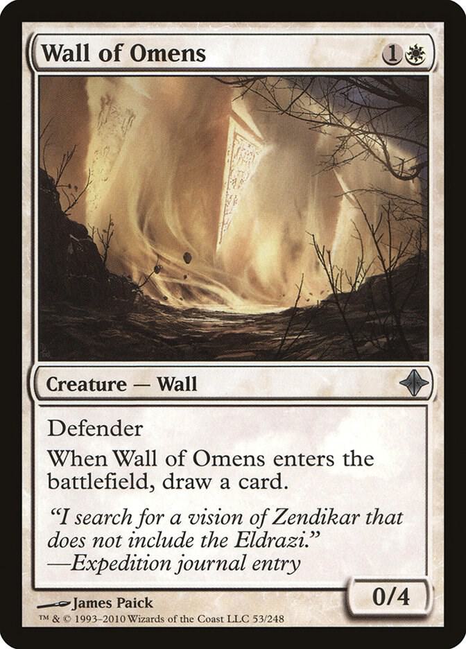 Wall of Omens (53) [Rise of the Eldrazi]