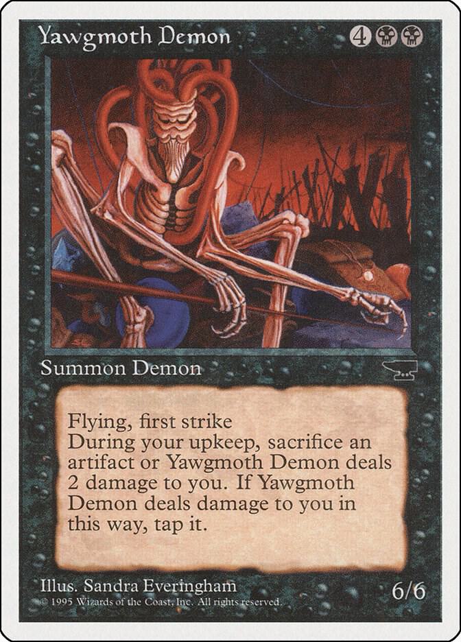 Yawgmoth Demon (42) [Chronicles]