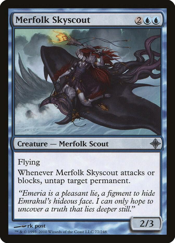 Merfolk Skyscout (77) [Rise of the Eldrazi]