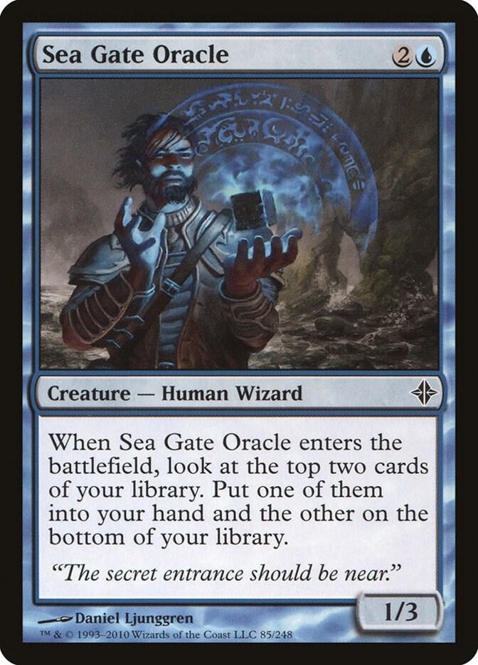 Sea Gate Oracle (85) [Rise of the Eldrazi]
