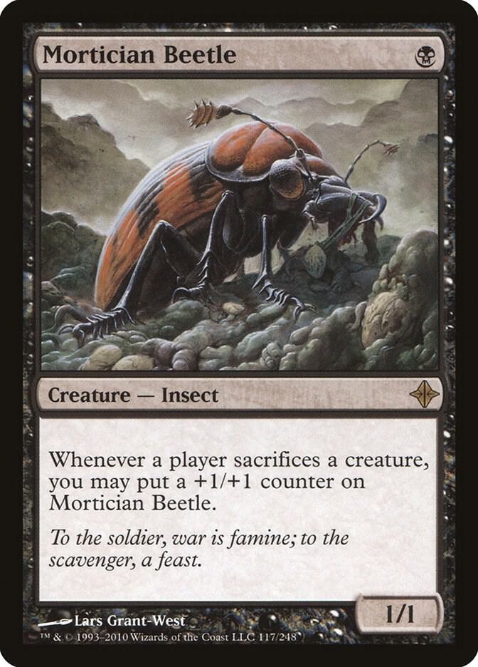 Mortician Beetle (117) [Rise of the Eldrazi]