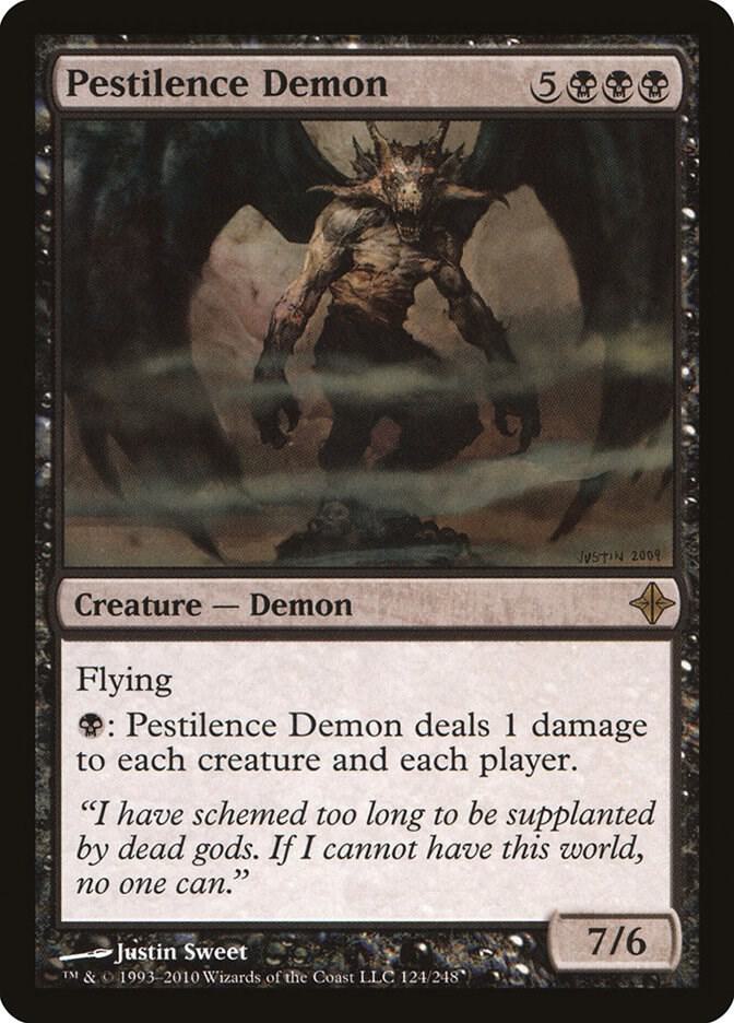 Pestilence Demon (124) [Rise of the Eldrazi]