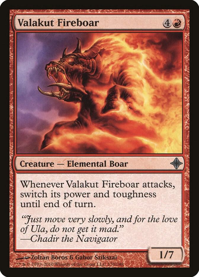 Valakut Fireboar (170) [Rise of the Eldrazi]
