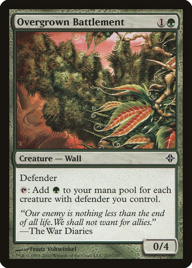 Overgrown Battlement (203) [Rise of the Eldrazi]